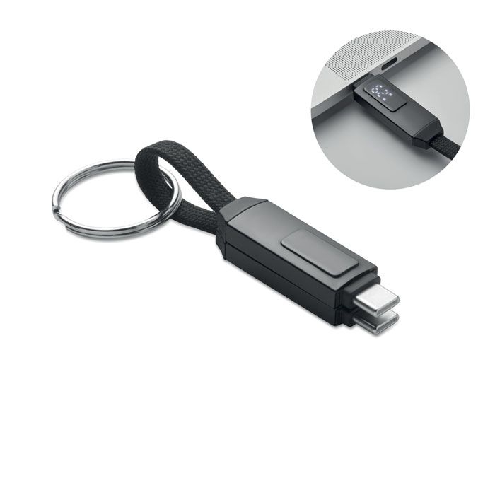 MO2682Keysto 60W Schluesselring-Ladekabel
