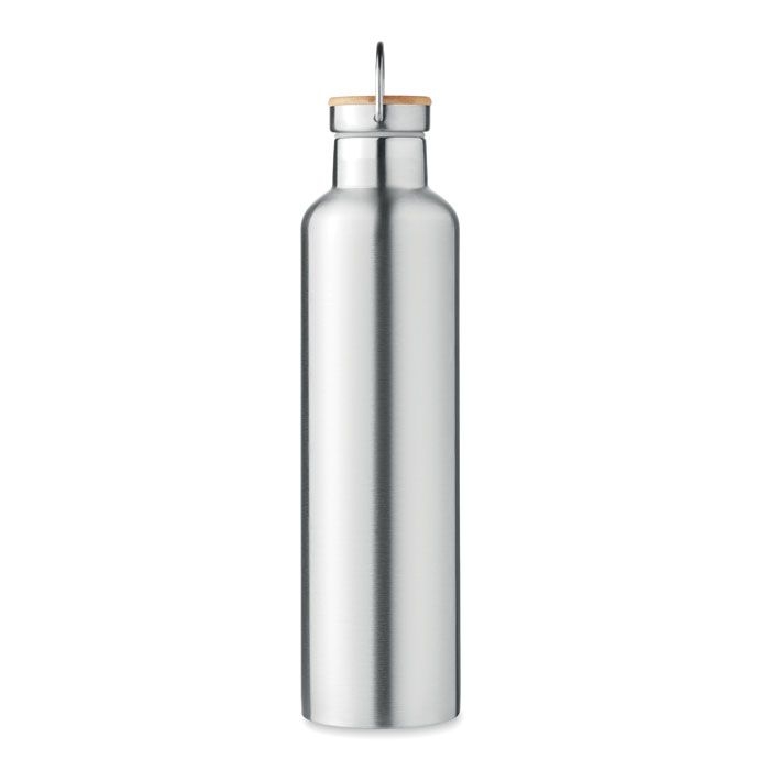 MO6373-16Helsinki Large Isolierflasche 1000 m l_ Mattsilber