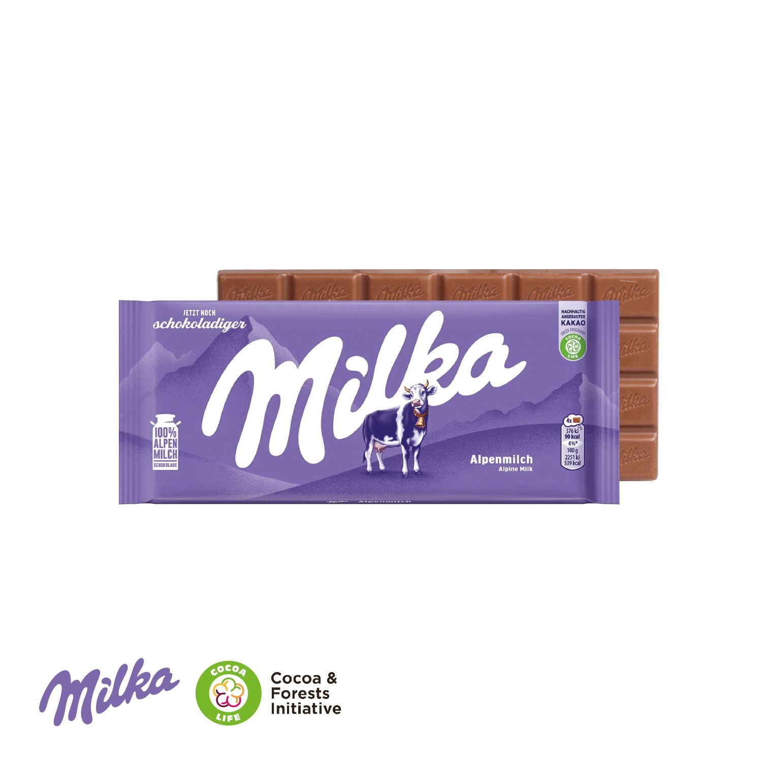 CD91013-01Milka Schokoladentafel_ Milka Aplenmilch