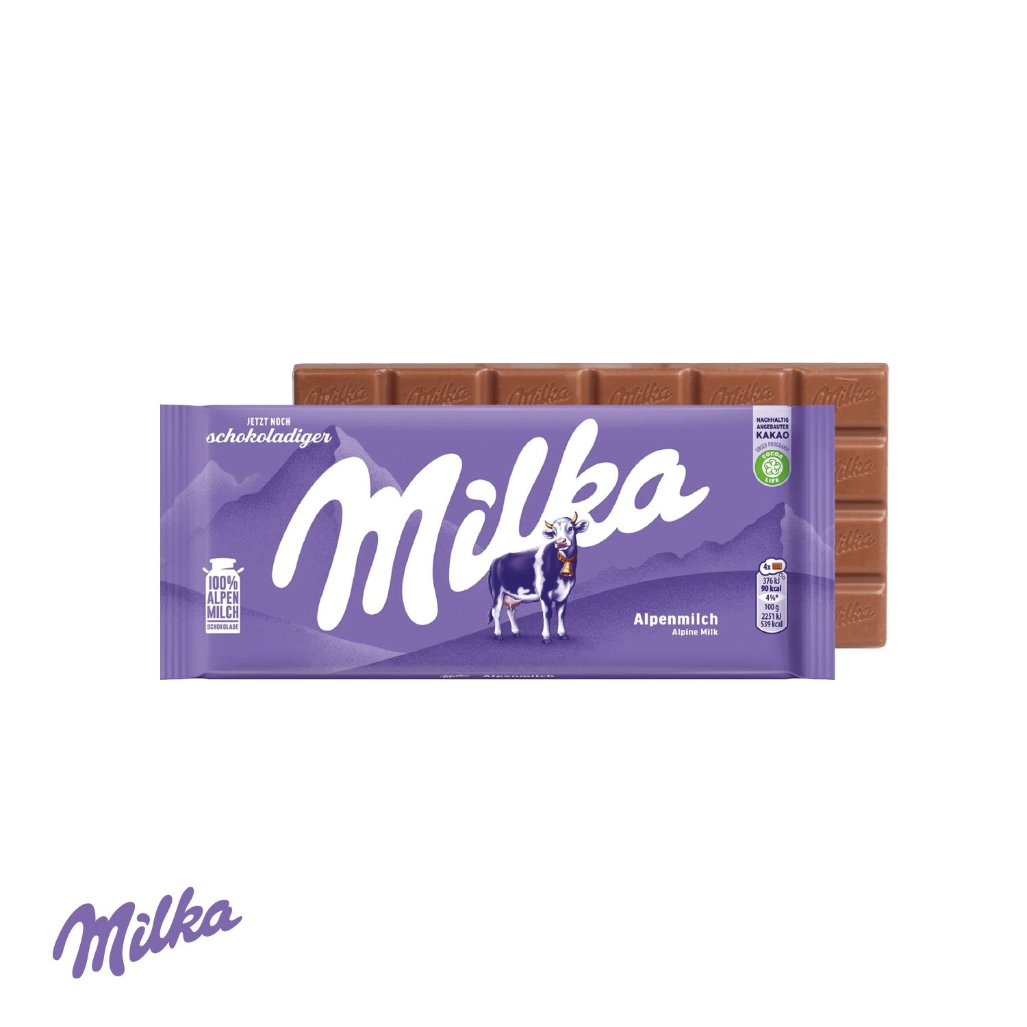 CD91013-01Milka Schokoladentafel_ Milka Aplenmilch