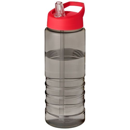 PF210482-3H2O Active® Eco Treble 750 ml Sportflasche mit Stuelpdeckel_ kohle_rot