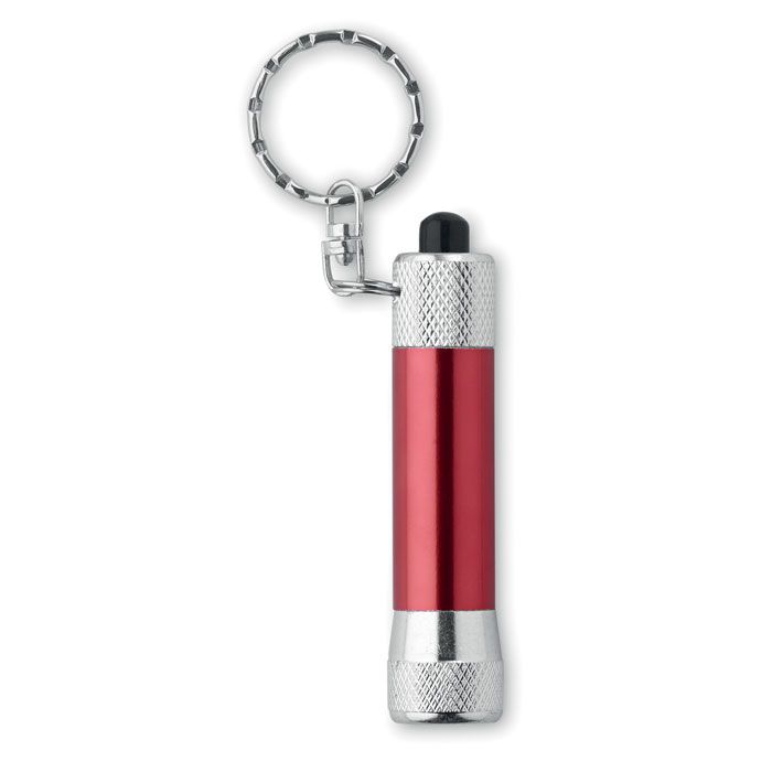 Arizo Schlüsselring Mini-Leuchte, rot