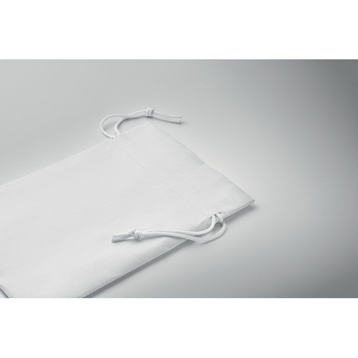 MO2617-06Okurimono Kleiner Beutel RPET Non-Woven_ weiss