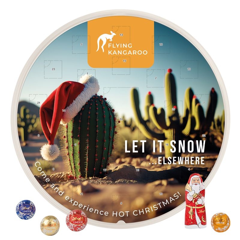 JG20034-2Adventskalender rund_ Lindt Weihnachts-Mix_ Individuelles Motiv