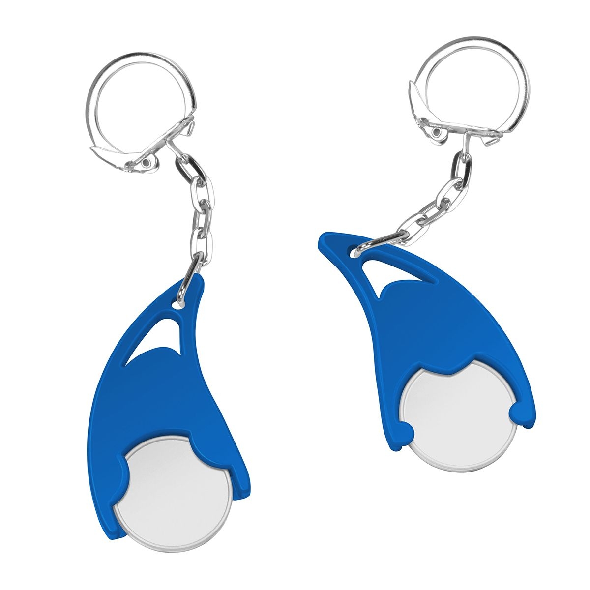 HE7491K-0-3Chiphalter mit  1€-Chip _Epsilon_ weiss_ blau