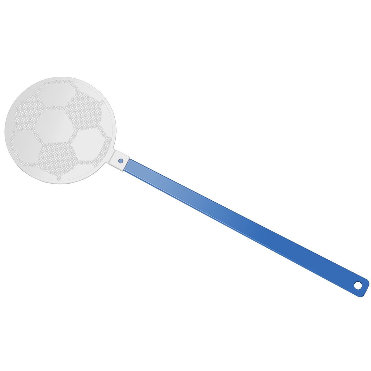 HE8410-3-0Fliegenklatsche _Fussball_ blau_ weiss HE8410-3-0Fliegenklatsche _Fussball_ blau_ weiss