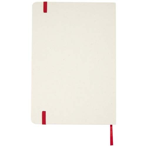 PF107365-2Bass A5 recyceltes Notizbuch_ liniert_ rot