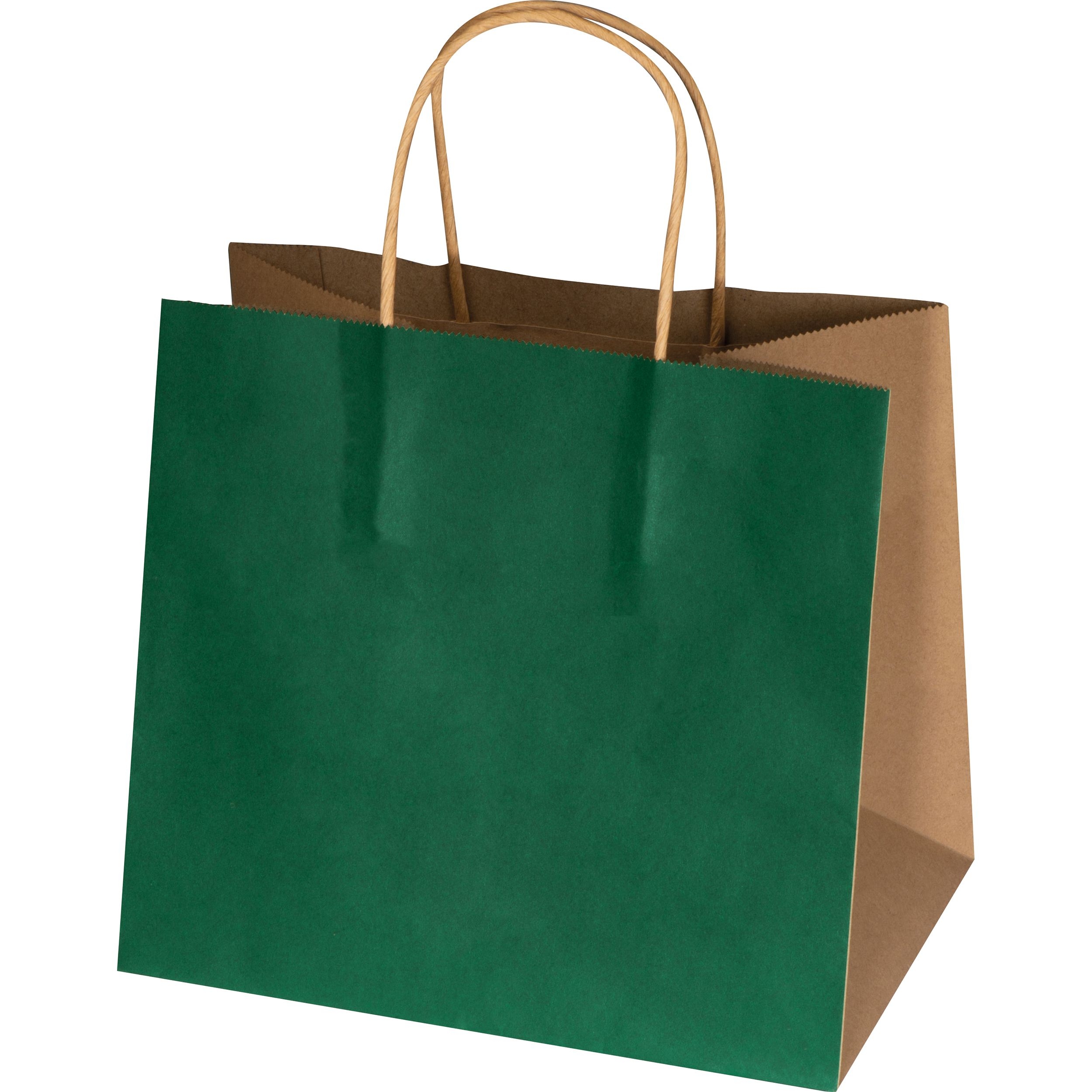 MA61818-09Recycelte Papiertasche klein_ gruen MA61818-09Recycelte Papiertasche klein_ gruen