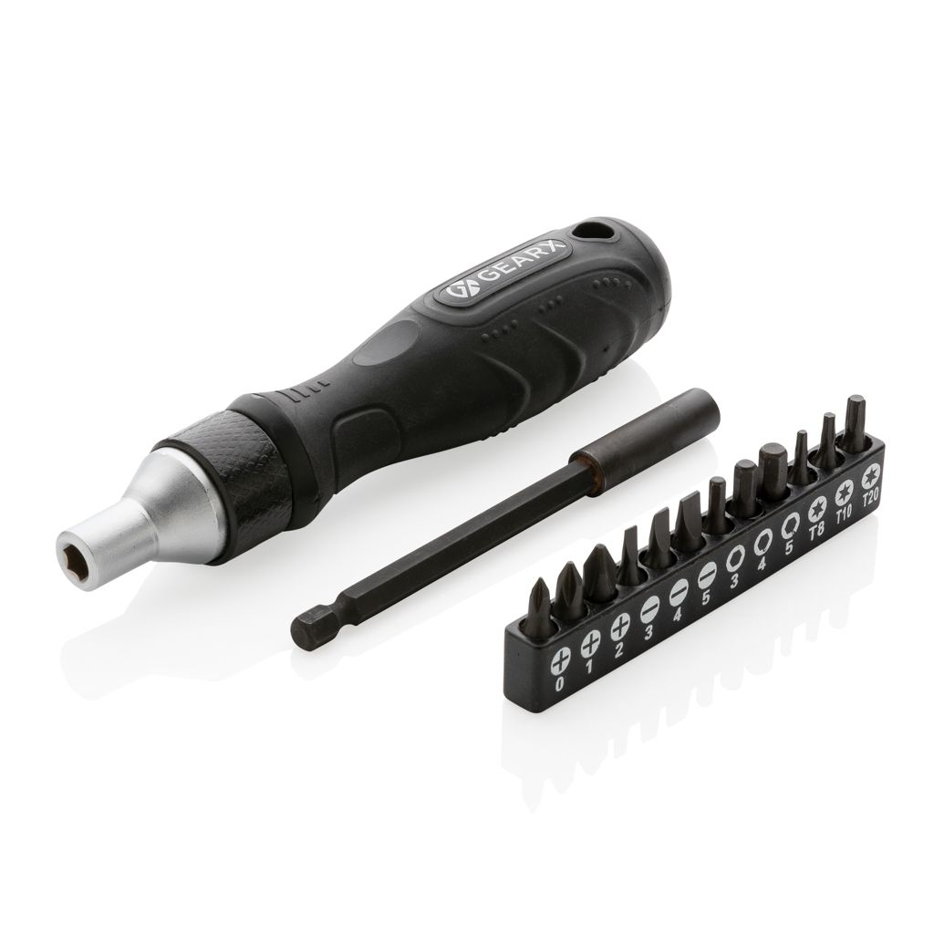 XDP221.50-1Gear X Ratschen-Schraubendreher_ schwarz