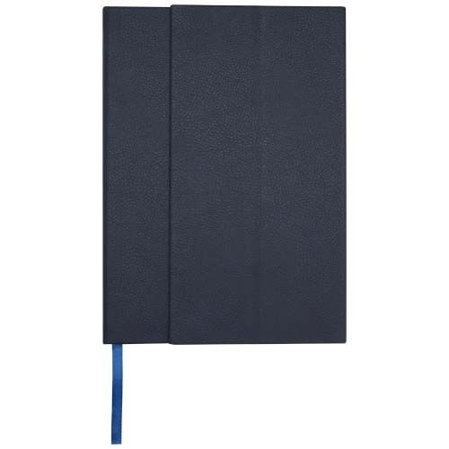 PF107920-1Alejandra A5 Hardcover Notizbuch aus recyceltem Leder_ Ozeanblau
