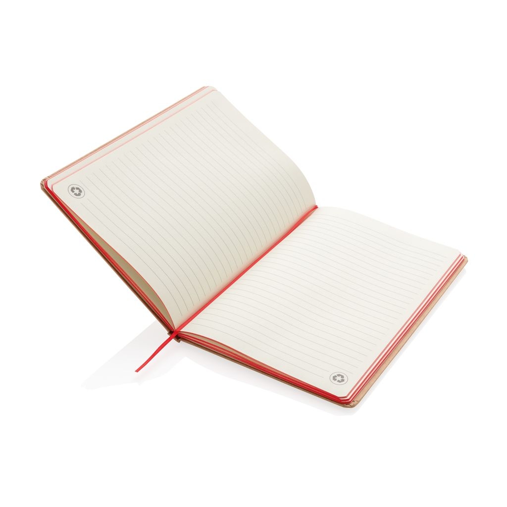 XDP773.95-4Kraft A5 Notizbuch_ rot