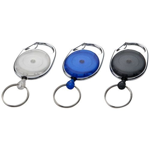 PF102104-1Gerlos Schluesselkette mit Rollerclip_ weiss