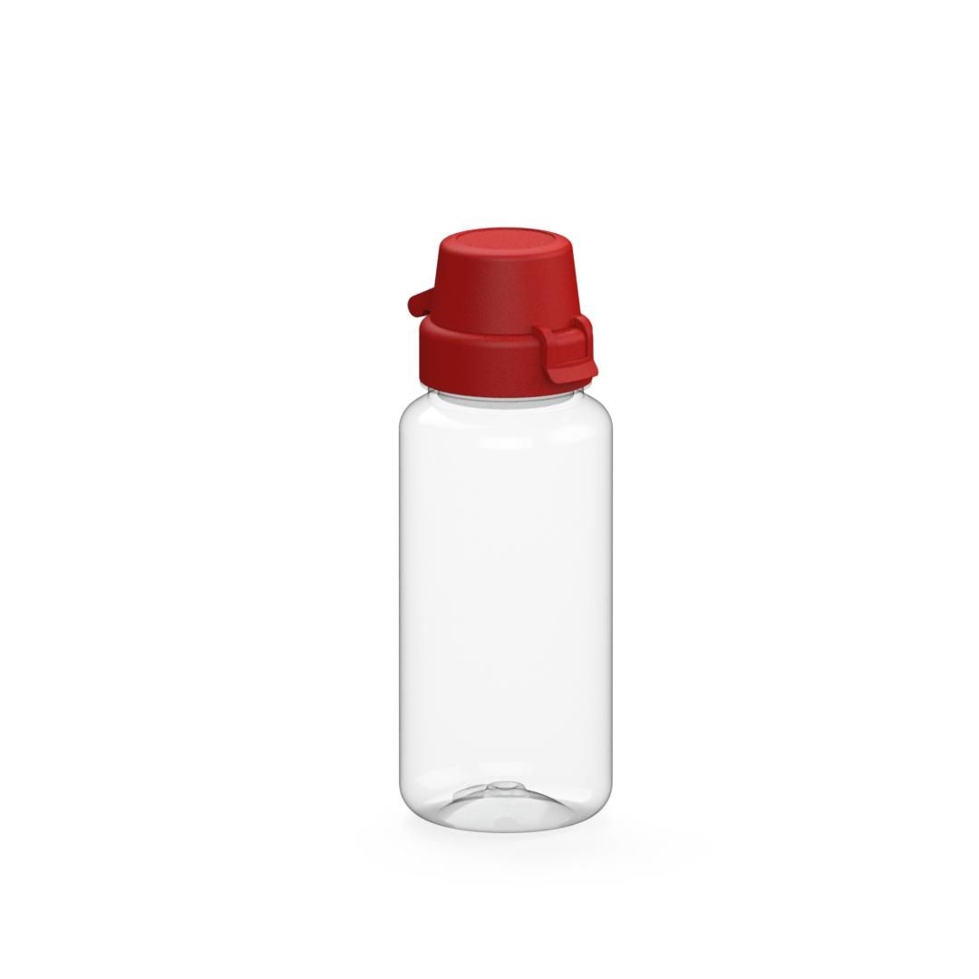 EL01264-5Trinkflasche _School_ 400 ml_ transparent_ rot