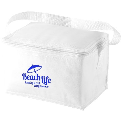 PF100182-1Spectrum Kuehltasche fuer 6 Dosen 4L_ weiss