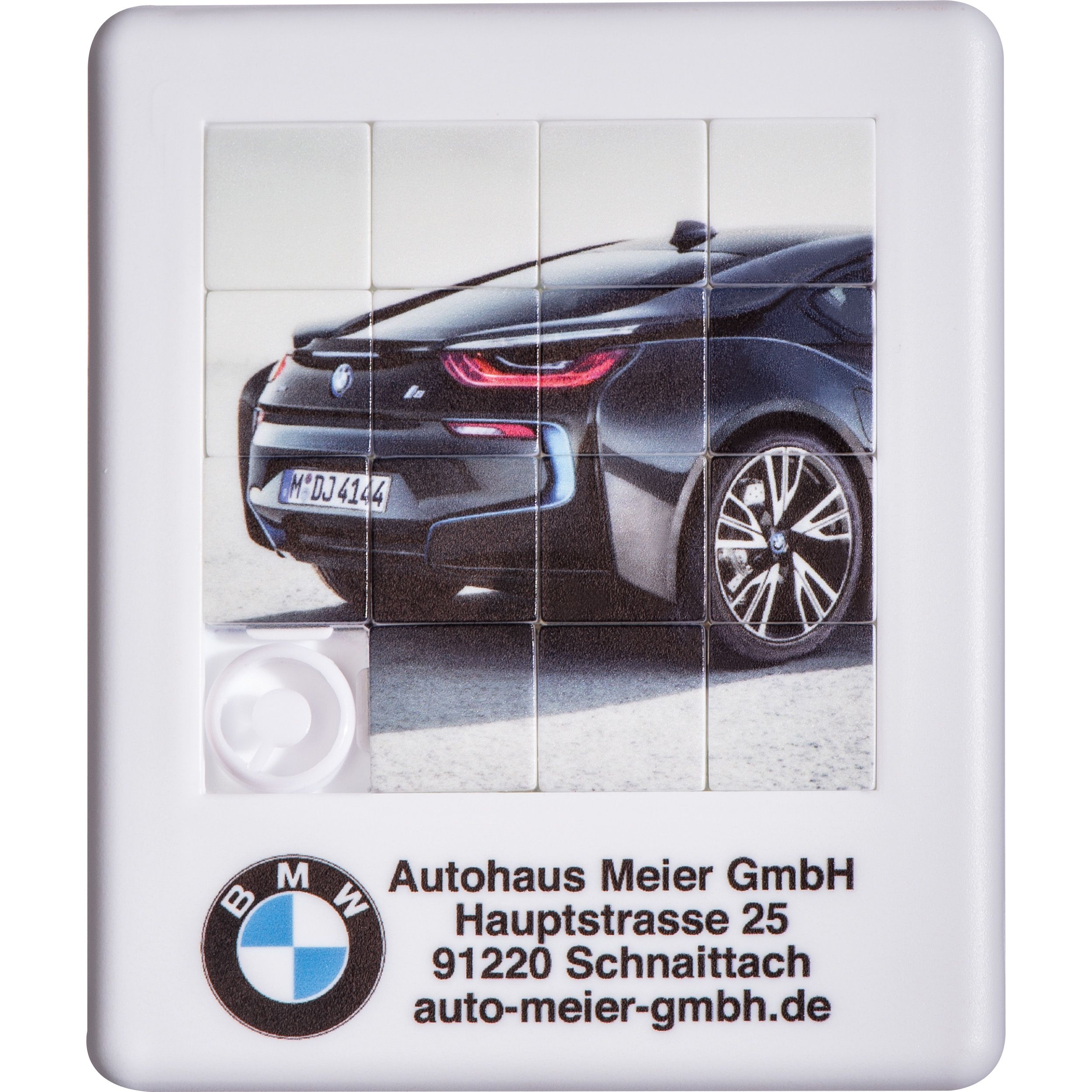 MA50178-06Schiebepuzzle aus Kunststoff KATHRIN_ weiss