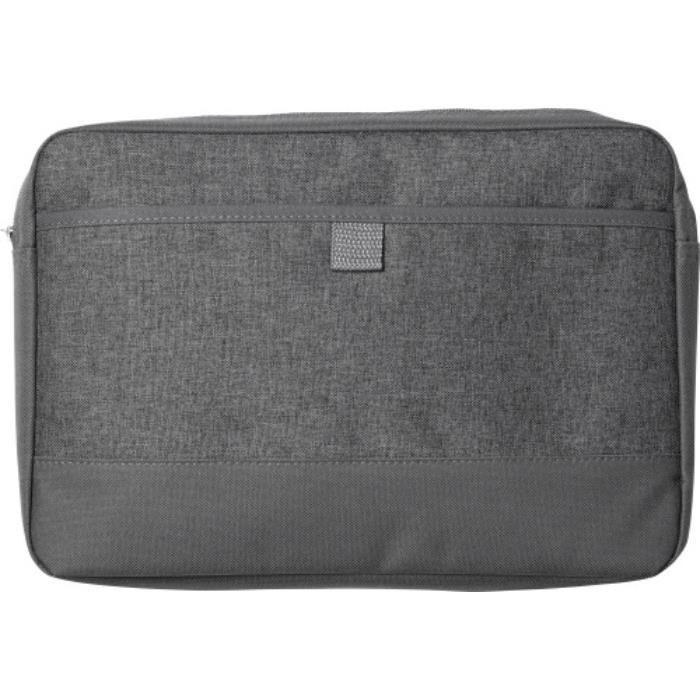 Laptop/Tablet-Tasche aus Polycanvas Leander, Grau