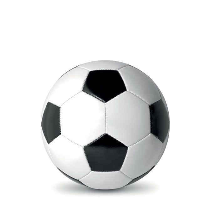 MO9007-33Soccer Fussball 21.5cm_ Weiss_schwarz