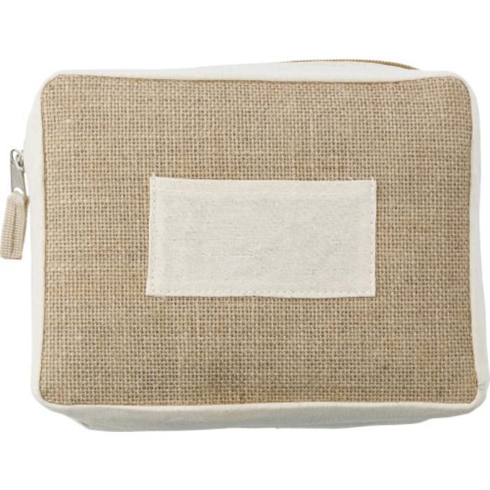 GI866445-11Jute-Kosmetiktasche Julian_ Braun