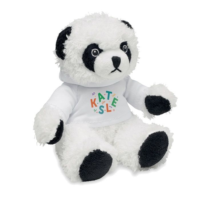 MO6736-06Penny Pluesch-Panda mit Hoody_ Weiss