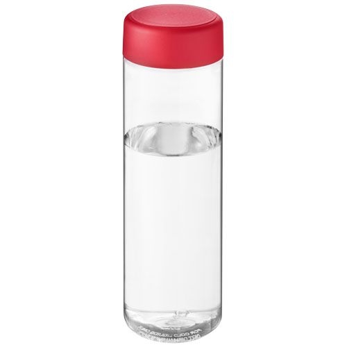 PF210430-3H2O Active® Vibe 850 ml Sportflasche mit Drehdeckel_ transparent_rot PF210430-3H2O Active® Vibe 850 ml Sportflasche mit Drehdeckel_ transparent_rot