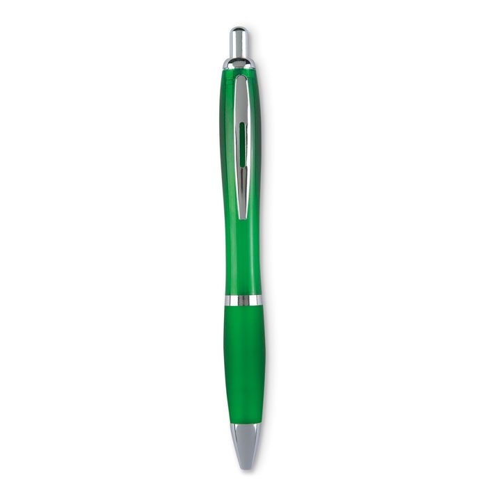 KC3314-24Riocolour Rio Colour Kugelschreiber _ Transparent Gruen