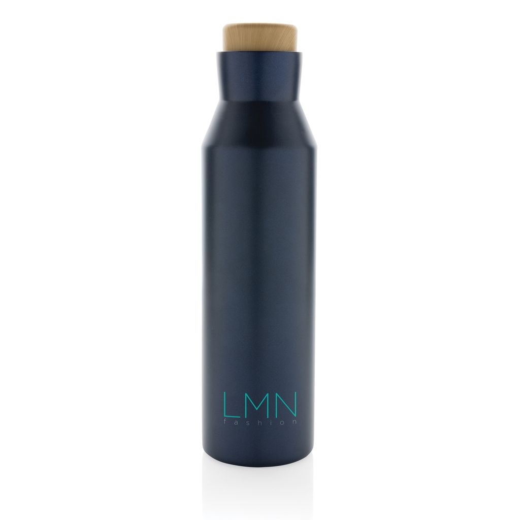 XDP435.52-5Gaia Vakuumflasche aus RCS recyceltem Stainless-Steel_ blau