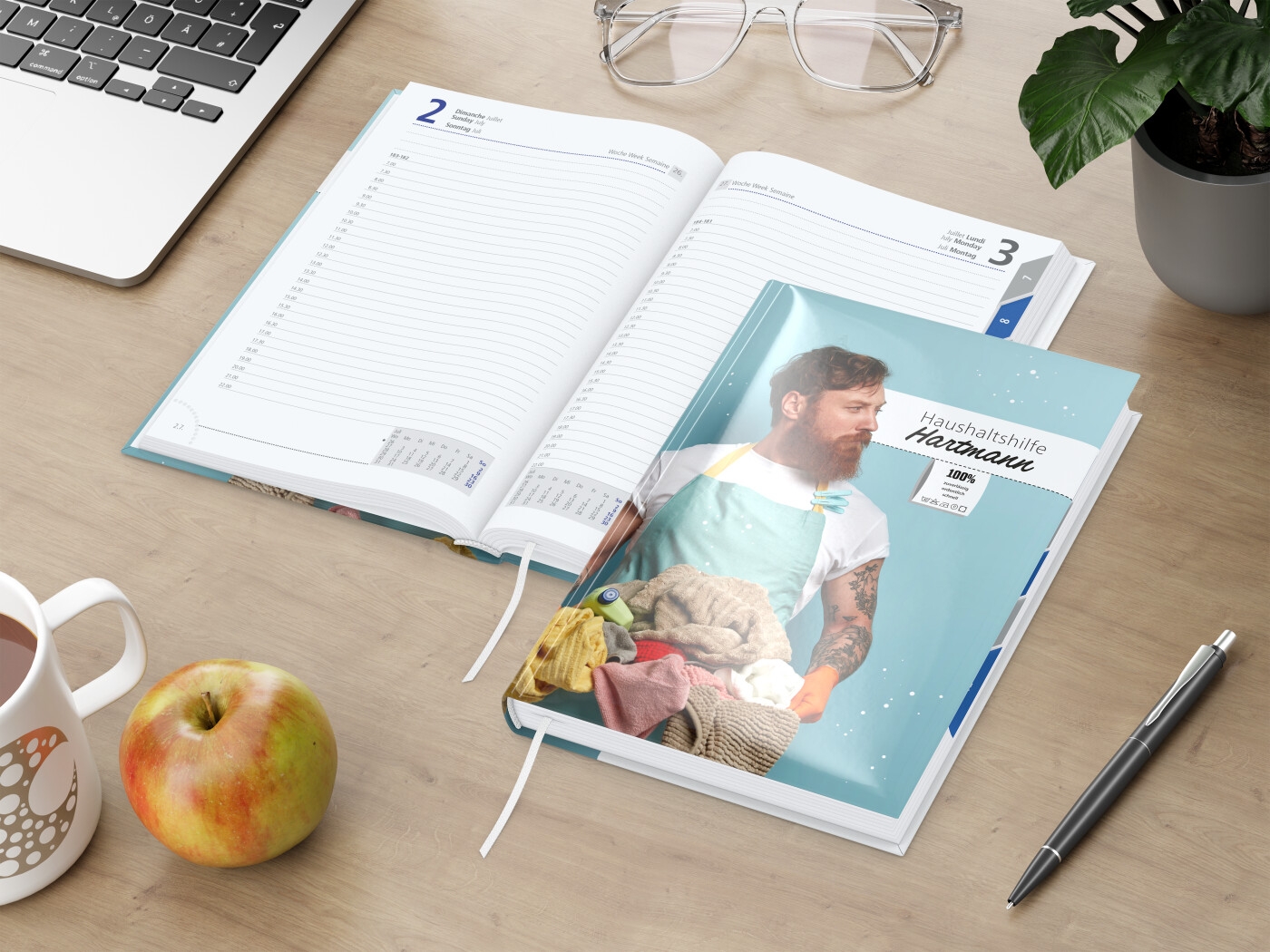 GE0049-GLTageskalender Manager Register_ glaenzend