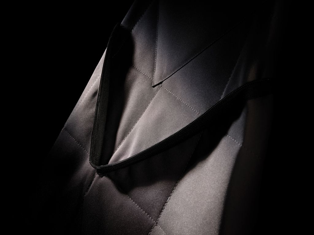 XDP459.12-2Impact Aware™ RPET faltbare_ gesteppte Picknickdecke_ anthrazit