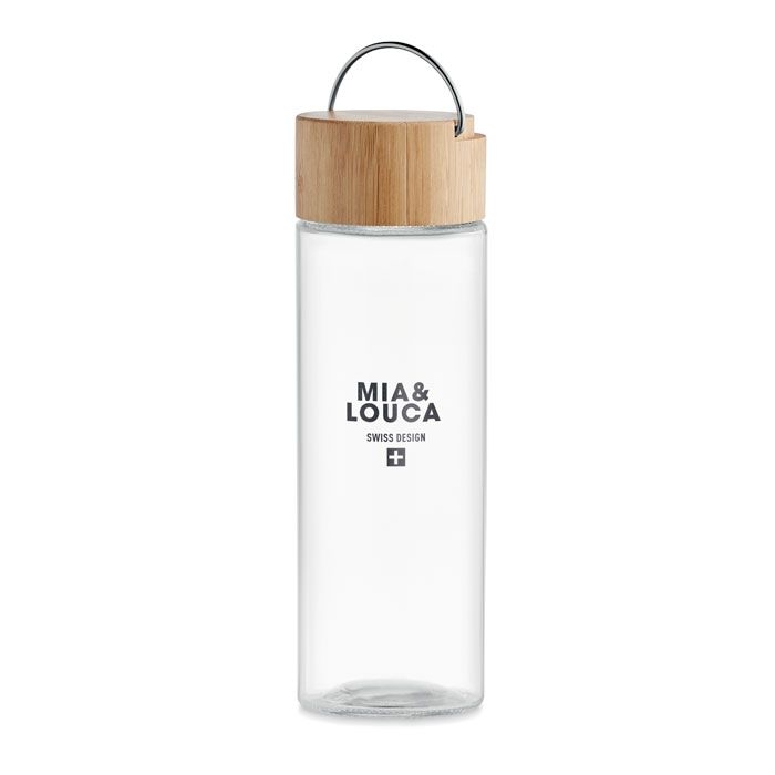 MO6413-22Ameland Trinkflasche Glas 500ml_ Transparent