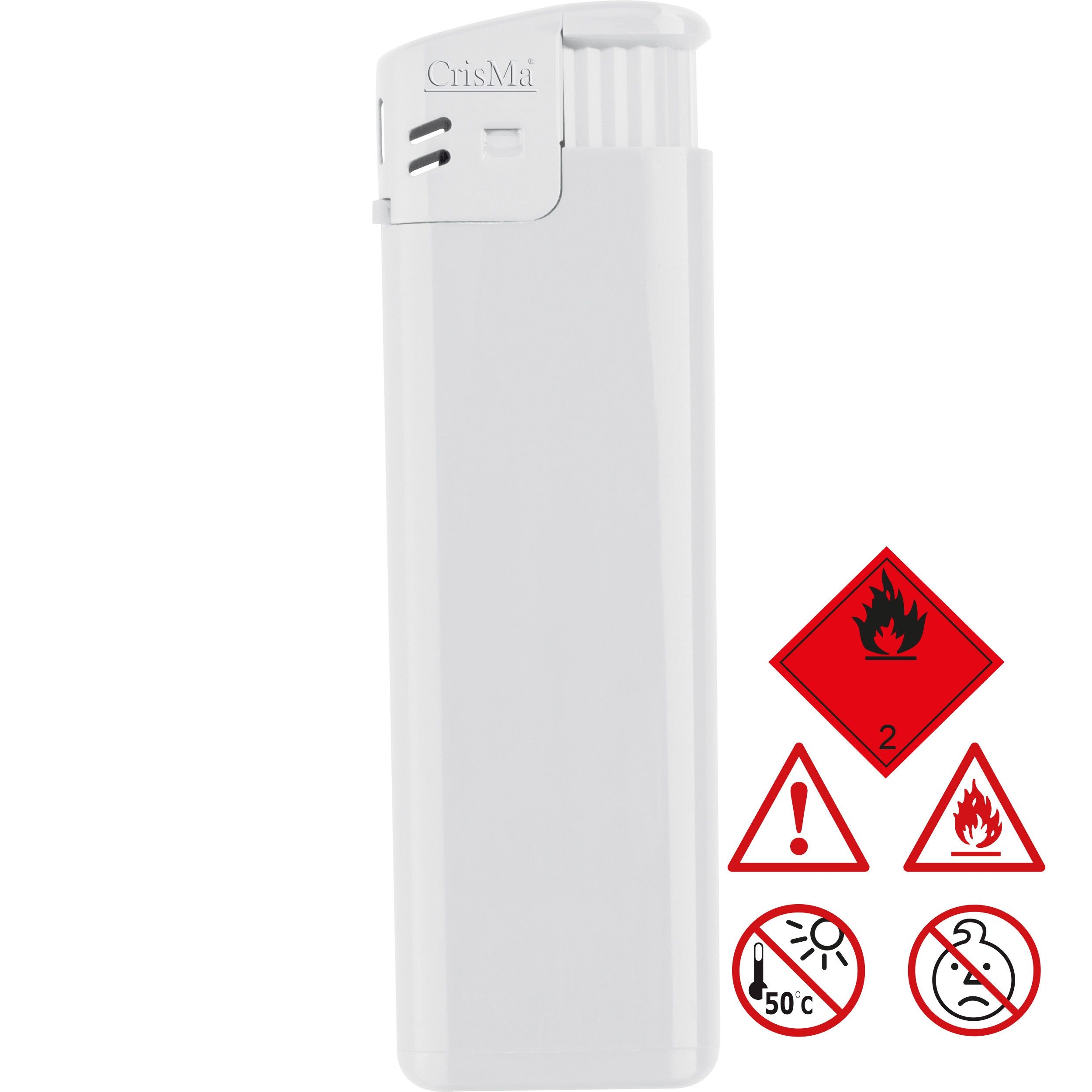 MA91106-06Elektronik Feuerzeug_ nachfuellbar_ weiss MA91106-06Elektronik Feuerzeug_ nachfuellbar_ weiss