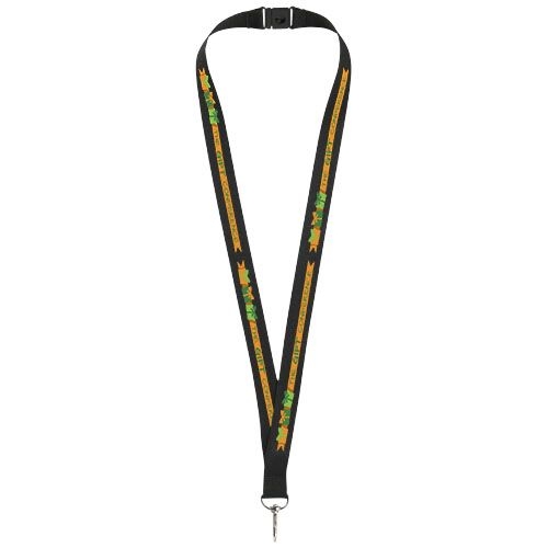PF102193-1Lago Lanyard mit Sicherheitsverschluss_ schwarz