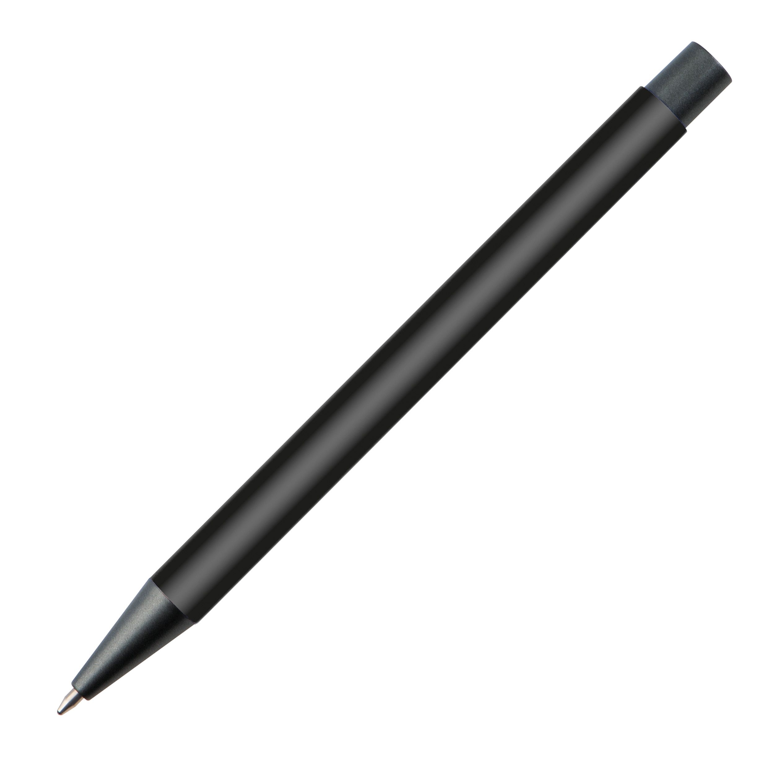 MA10945-03Matter Kugelschreiber mit Metallclip  _ schwarz
