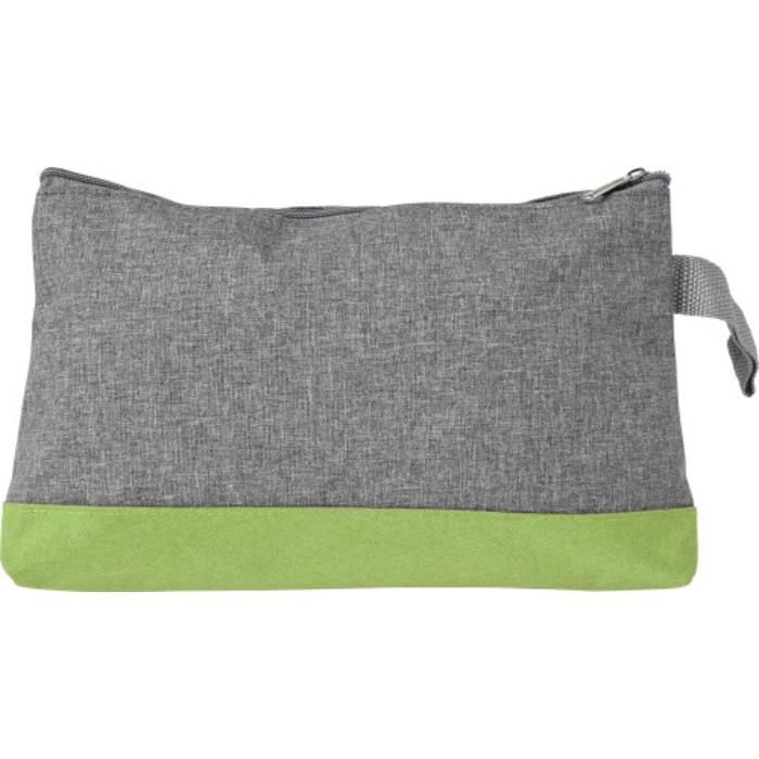 GI7727-19Kosmetiktasche aus Polycanvas Marilyn_ Limettengruen GI7727-19Kosmetiktasche aus Polycanvas Marilyn_ Limettengruen