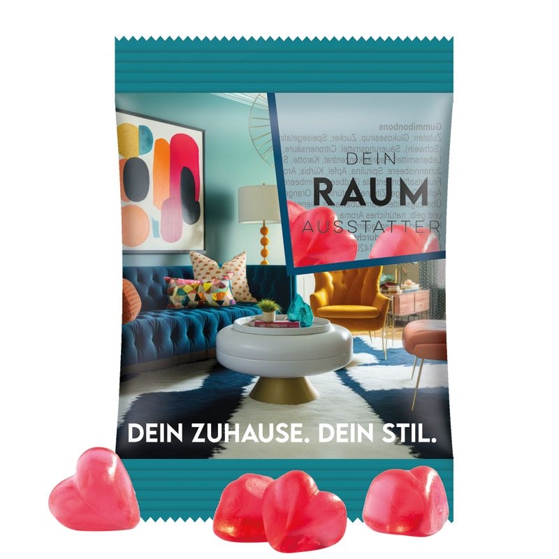 JG10062-16Minituete 15 g Trolli Fruchtgummi Standardformen_ Herz_ transparente Folie