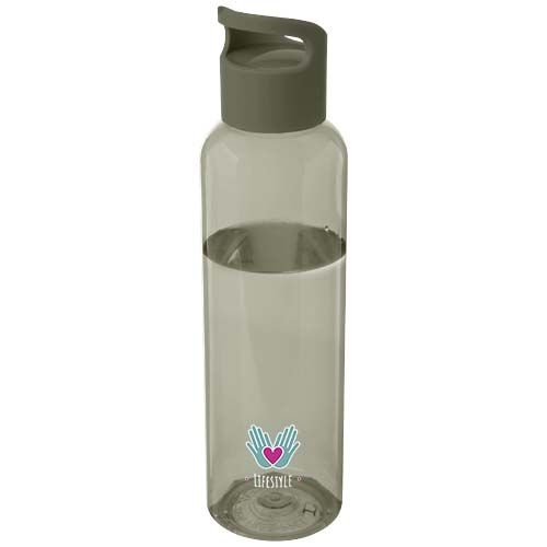 PF100777-11Sky  650 ml Sportflasche aus recyceltem Kunststoff_ waldgruen