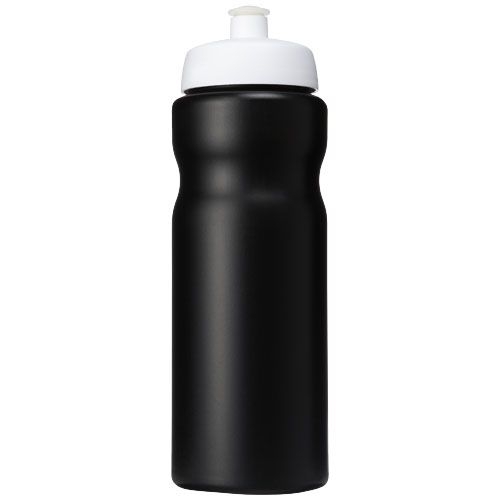 PF210684-13Baseline® Plus 650 ml Sportflasche_ schwarz_weiss