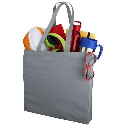 PF120135-10Odessa 220 g_m² Baumwoll Tragetasche 13L_ grau