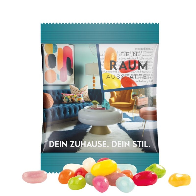 JG10095-2Minituete 10g_ American Style Jelly Beans_ Jelly Beans_ transparente Folie