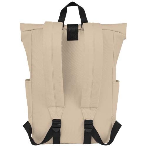 PF120659-7Byron 15_6_ GRS RPET Roll-Top Rucksack 18 L_ oatmeal