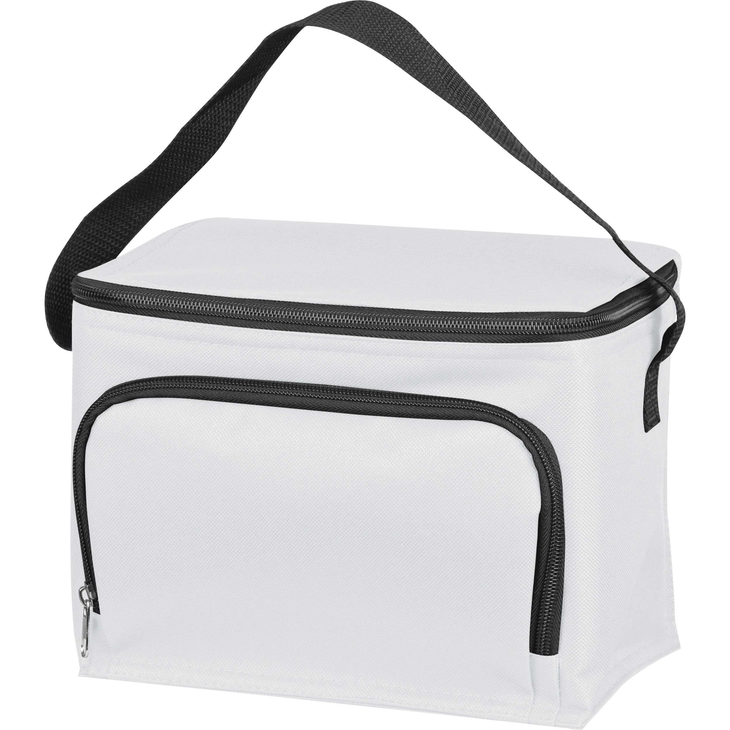 MA68321-06Kuehltasche aus Polyester JEFFREY_ weiss