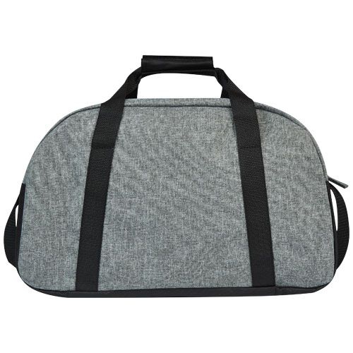 Reclaim GRS recycelte Sport-Reisetasche 21 L, schwarz,heather grau