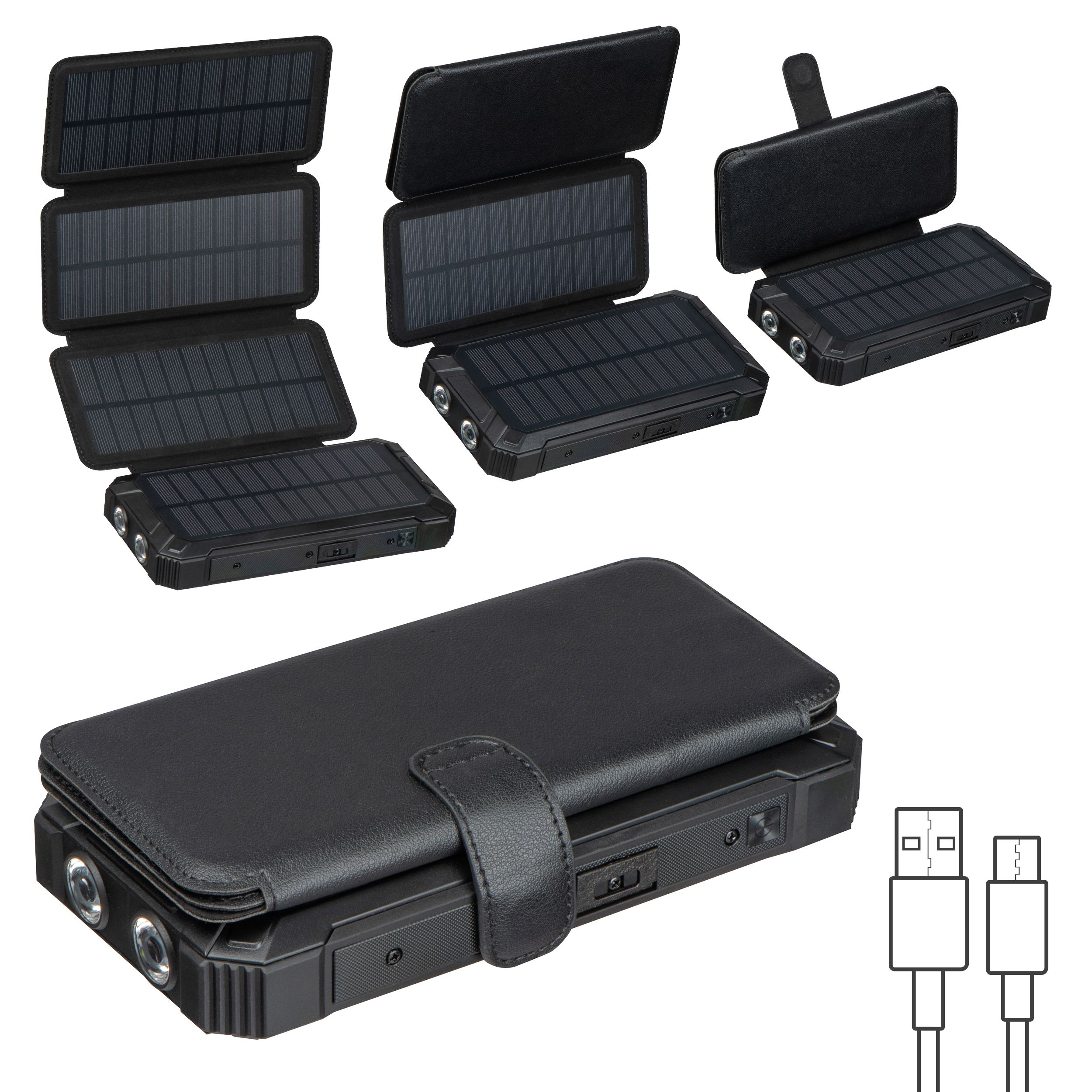 MA33899Wireless Solar Powerbank 20.000 mAh
