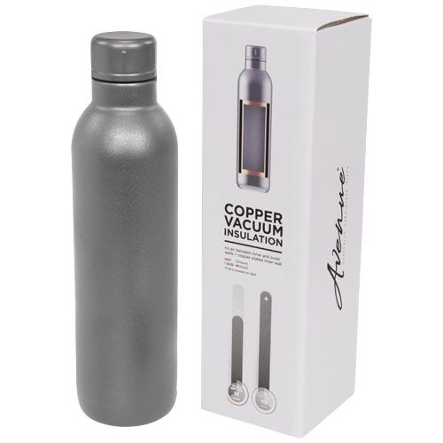 PF100549-4Thor 510 ml Kupfer-Vakuum Isolierflasche_ grau