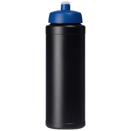 PF210690-14Baseline® Plus 750 ml Flasche mit Sportdeckel_ schwarz_blau