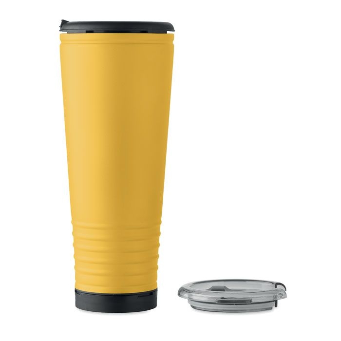 MO2995-08Howler Cup Doppelwandiger Becher 700ml_ gelb