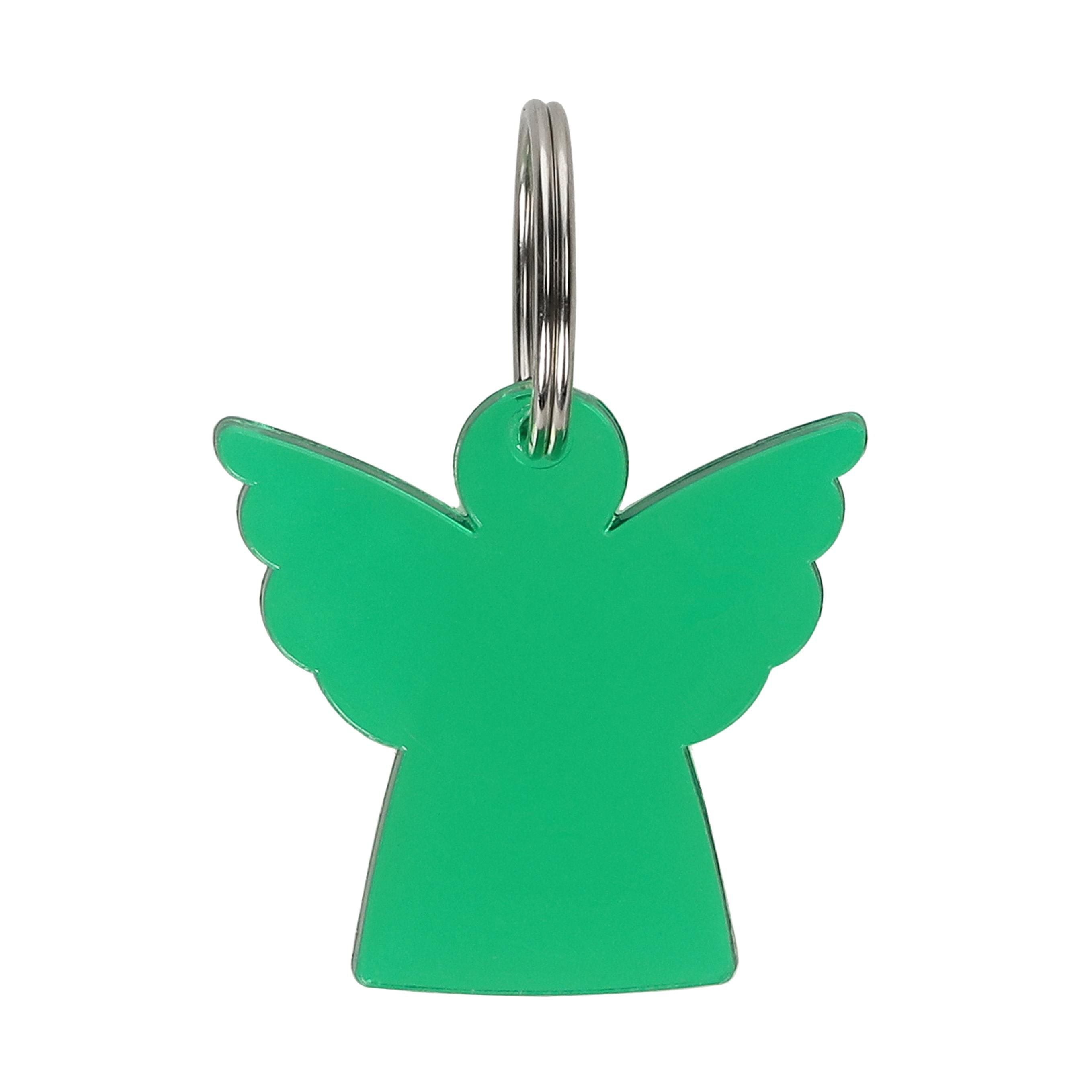 Schlüsselanhänger "Engel", trend-grün PS
