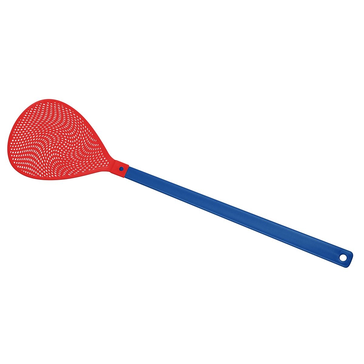 HE8731-3-1Fliegenklatsche _Oval_ blau_ rot HE8731-3-1Fliegenklatsche _Oval_ blau_ rot
