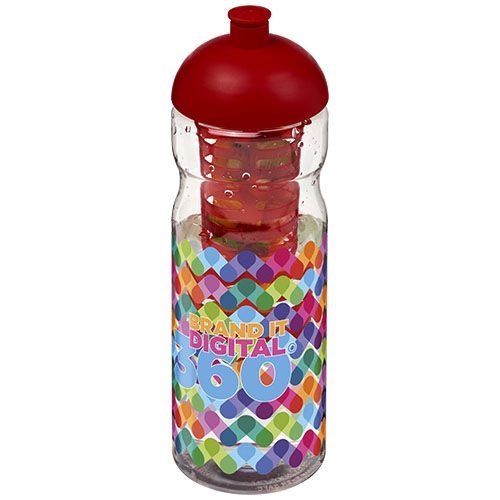 PF210048-3H2O Active® Base 650 ml Sportflasche mit Stuelpdeckel und Infusor_ transparent_rot