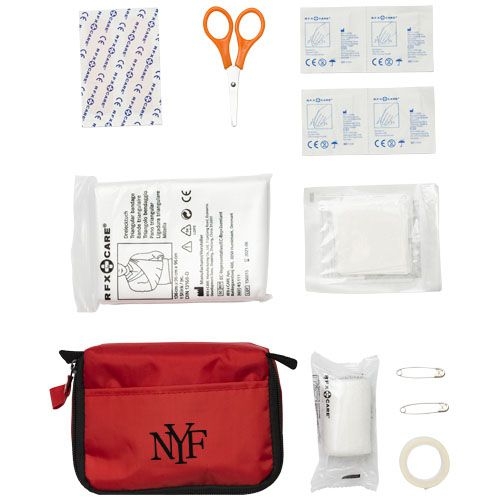 PF102040-1Save-me 19-teiliges Erste-Hilfe-Set_ rot