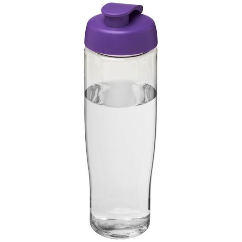 PF210040-10H2O Active® Tempo 700 ml Sportflasche mit Klappdeckel_ transparent_lila PF210040-10H2O Active® Tempo 700 ml Sportflasche mit Klappdeckel_ transparent_lila